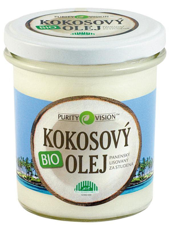 BIO kokosový olej PURITY VISION