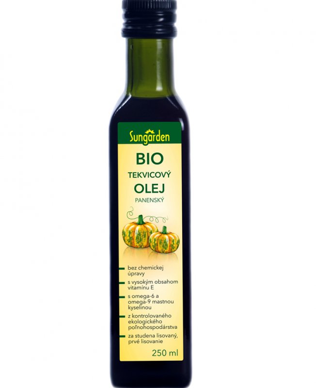 Bio tekvicový olej Sungarden