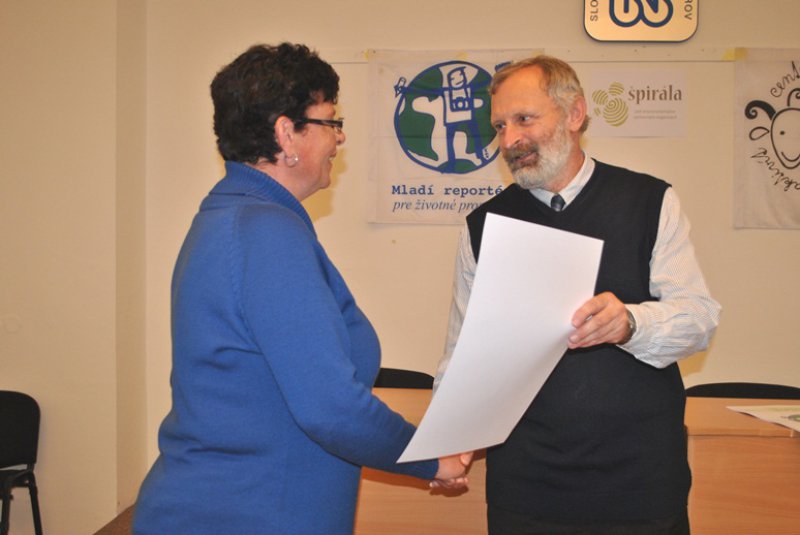 Certifikát pre Základnú školu v Majcichove