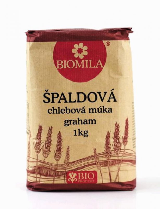 Špaldová chlebová múka graham 1kg BIO, BIOMILA