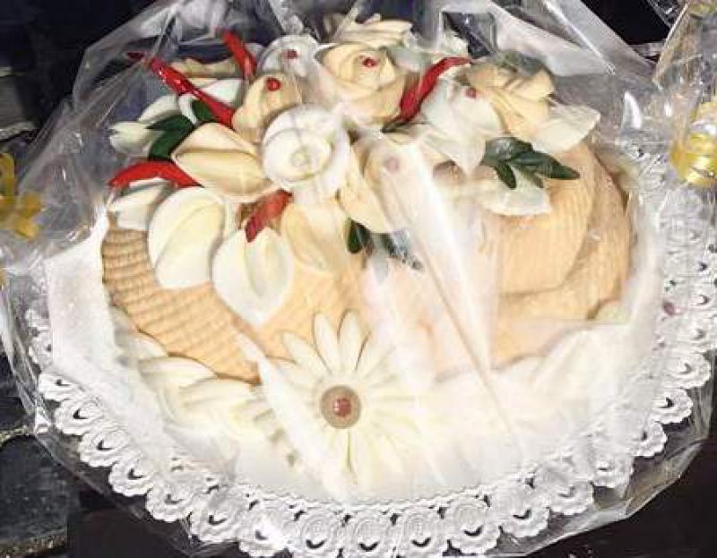 Údená syrová torta
