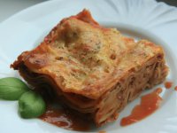 cuketové lasagne