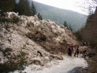 lavína v Žiarskej doline