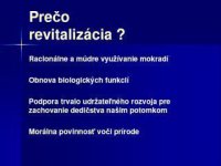 revitalizácia povodia horného...