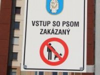 zákaz vstupu so psom