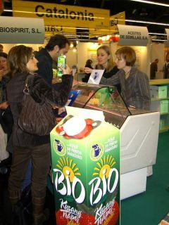 Bio zakysanka jahodová z Valašska - BioFach 2007