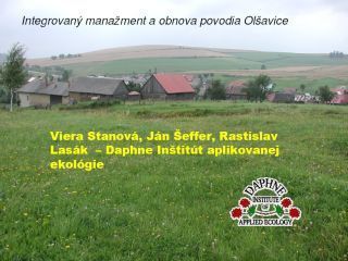 Obnova povodia Olšavice