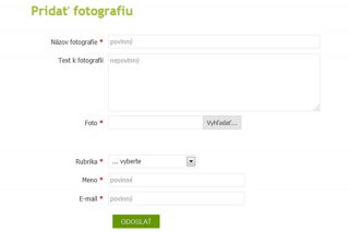 Pridať fotografiu