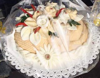 Údená syrová torta